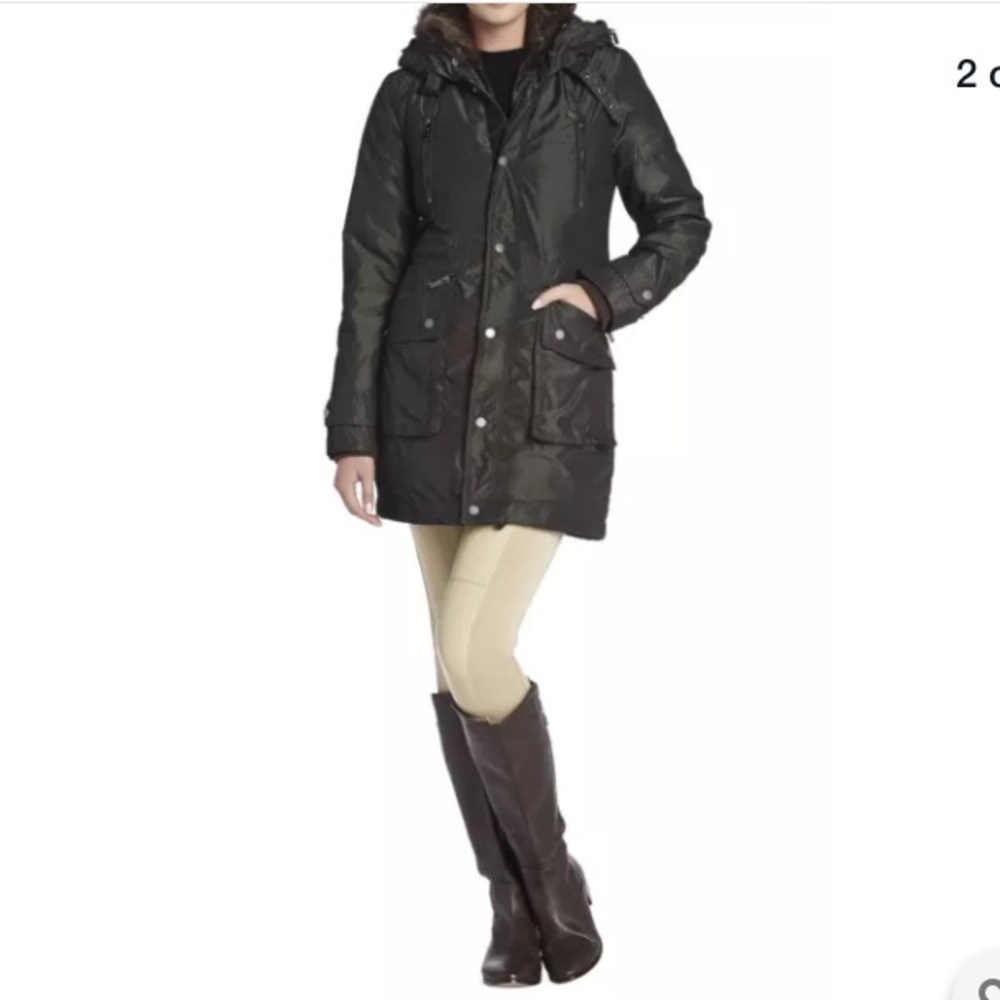 BCBG Max Azria Taylor Removable Rabbit Fur - Picture 2 of 16